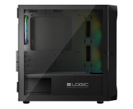 LOGIC CONCEPT Logic Portos ARGB Mini USB 3.0 Czarna AM-PORTOS-10-0000000-0002 - 1172928 - zdjęcie 6